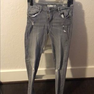 Zara trafaluc denim, size 8